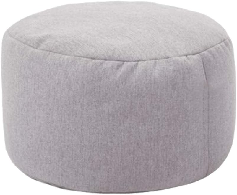 Mall Round Beanbag Sofas Cover Waterproof Gaming Bed Chair Seat Bean Bag Solid Color Lounger Chair Sofa(E)