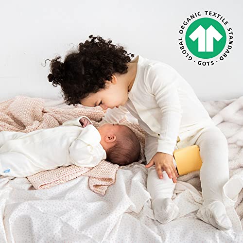 Magnetic Me Cotton Magnetic Coveralls | Super Soft Organic Cotton Fabric | Baby Onsie Available in Sizes NB - 24M3