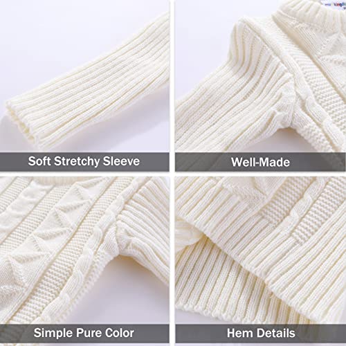 LittleSpring Little Boys Girls Pullover Sweaters Knitted Long Sleeve Warm Tops4