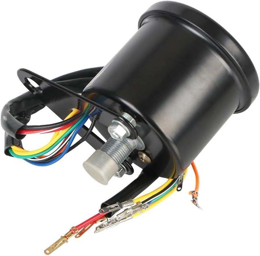 Odometer Speedometer Backlight Indicator With Signal Light Universal For Motorbike 12V Motorcycle Speedometer Odometer Gauge