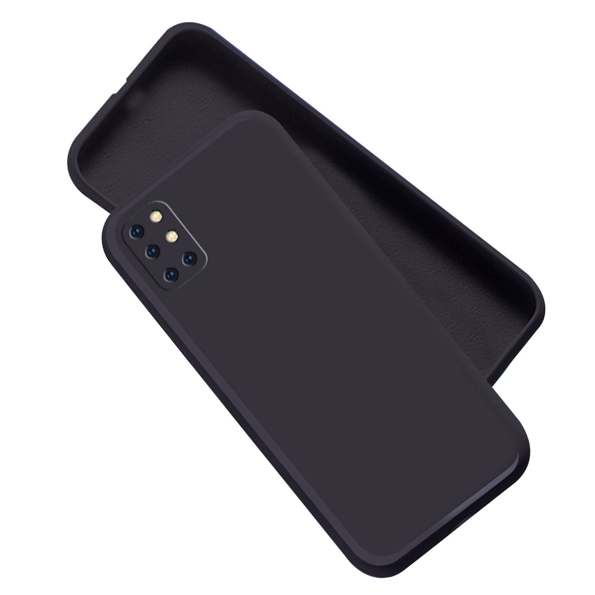 A rtistque Liquid TPU Silicone Matte Shockproof Flexible with Camera Protection Soft Back Cover Case for OnePlus 8t - Black (B09H24CL85) Amazon Price History, Amazon Price Tracker