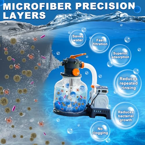 50% Off TTQ Pool Filter Balls for Sand Filter Systems