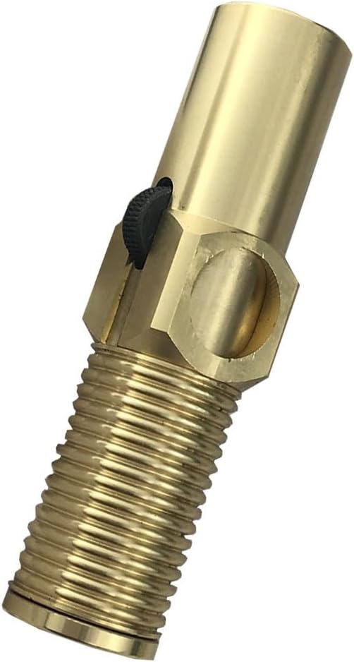 Special-Shaped Brass Kerosene Lighter, Creative Spiral Mechanical Antique Copper Lighter, Collection Gift for Elders, Father, Grandfather, Husband(A)