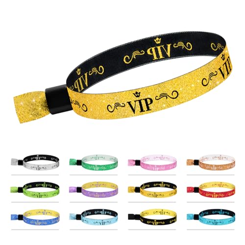 Comflora Gold VIP Cloth Wristbands