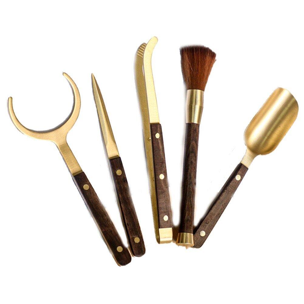 Service à thé classique chinois 5 pièces pour cérémonie du thé Gongfu