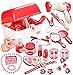 STAY GENT Trucchi Bambina Vanità Gioielli di Bellezza Set per Ragazze, Finta Valigetta Principessa Set Ruolo Gioca, Accessori Trucco Ragazza Giocattoli Regalo per Bimba Bambini Giochi 3 4 5 6 7 Anni
