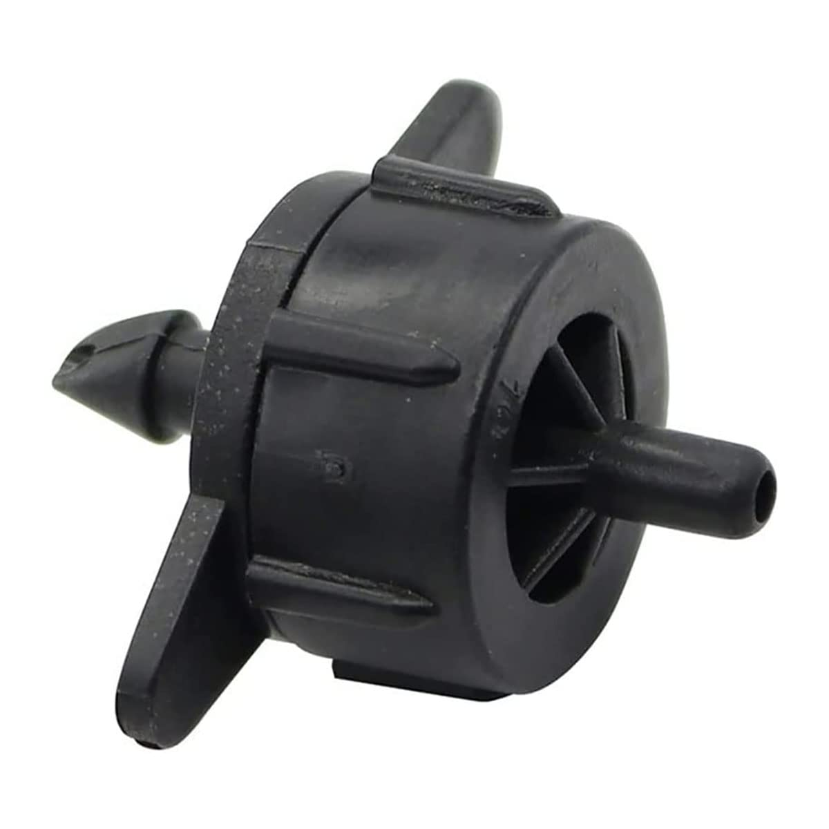 200 Pezzi 1/4" Gocciolatore a Pressione Compensata per Irrigazione Terreno Irregolare Collinare Agricultura Giardino Prato Irrigazione Goccia a Pressione Gocciolatore (4l)