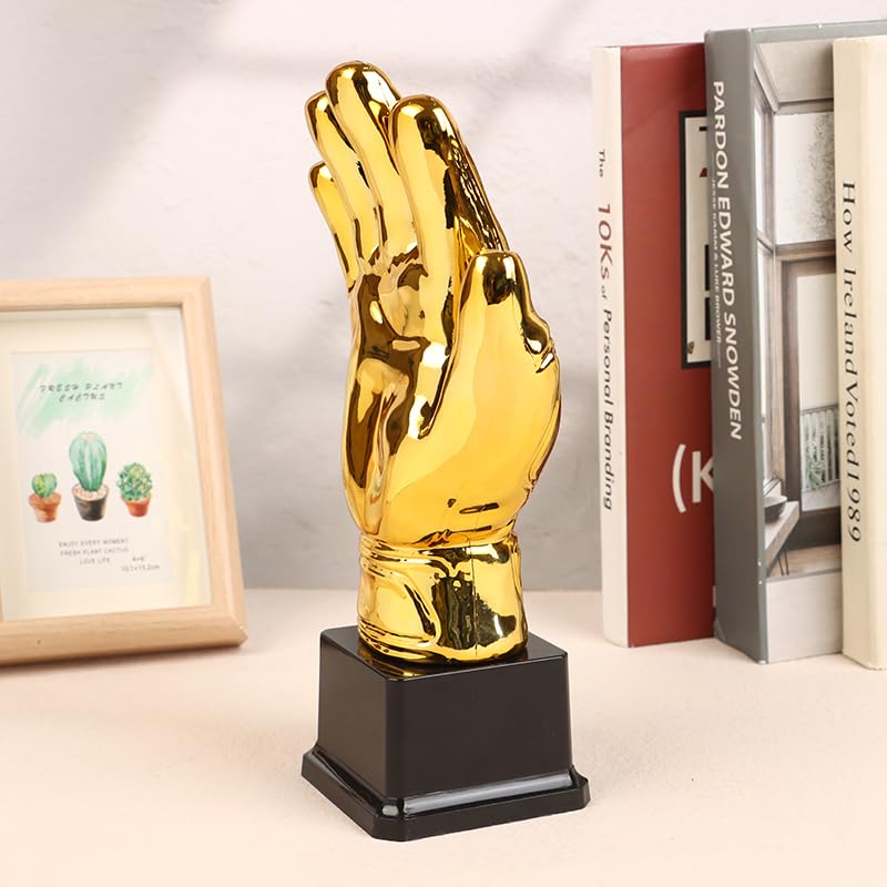 Goldene Handschuhe, Fußball-Trophäe, Gewinner, Gold-Trophäen, Torwartspiel, Fußball-Wettbewerb, Erwachsenen-Handschuh, Schule, Kinder, Auszeichnung, Trophäen Sport & Freizeit