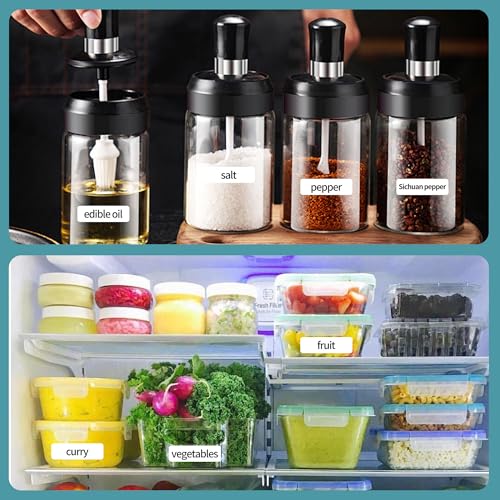 4 Rollen P15/P11/L12 Thermal Label Tape, 12 x 40mm Standard laminiertes Büro Etikettenband, Wasserdicht Thermo-Etikettenband,Mehrzwecketikettenband