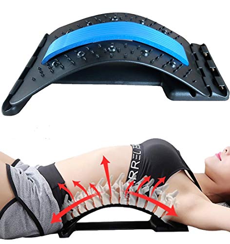 TIDY 4 U Back Stretcher for pain relief, Posture Corrector, 3 Levels Adjustable Back Massager with Magnetic Beads for Back Lumbar Support Relaxation and Pain Relief - Image 3