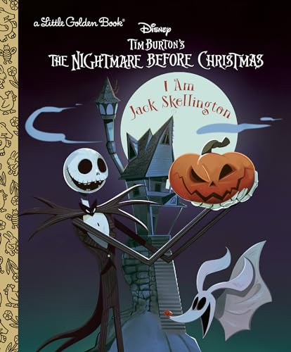 Image of I Am Jack Skellington (Disney Tim Burton's The Nightmare Before Christmas) (Little Golden Book)