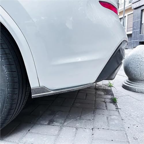 Becquets arrière BMW X3 G01 LCI finition premium look carbone pour diffuseur - 3