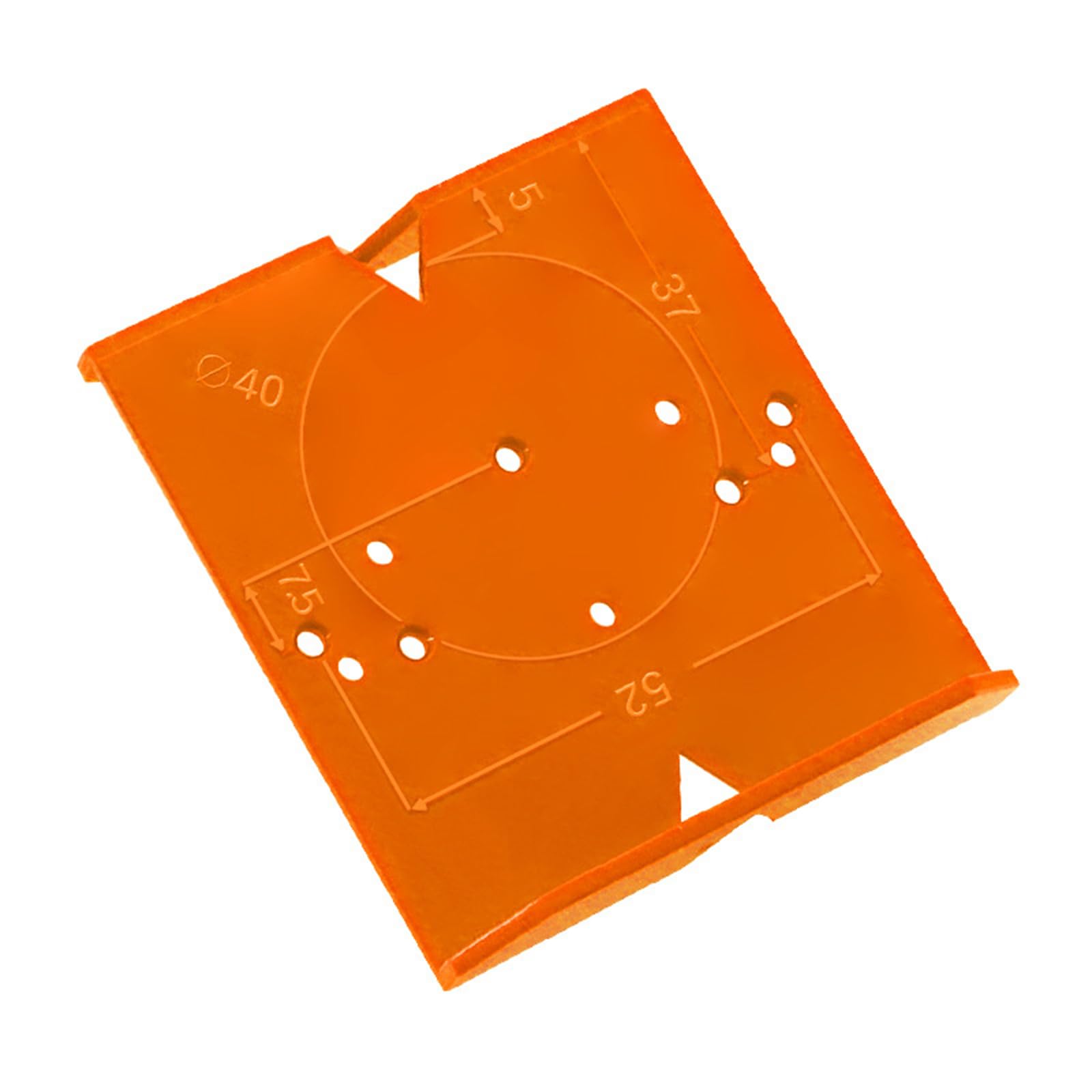 Kaccde Concealed Hinge Jig Hole Drilling Guide Locator Hinge Boring Template For Cabinet Door 35Mm 40Mm Application Concealed Positioning Hole Punching