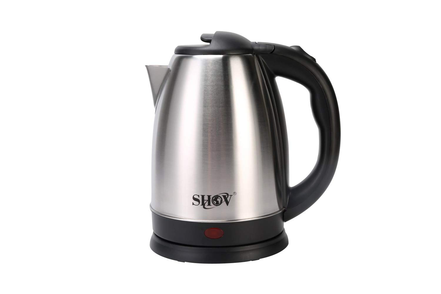 SHOV Waterkoker theekoker roestvrij staal 2 liter draadloos 1500 Watt