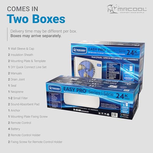 MrCool Easy Pro 12k BTU 18 SEER Ductless Heat Pump Split System - DIY Mini Split w/ 16ft Lineset - Thumbnail 6