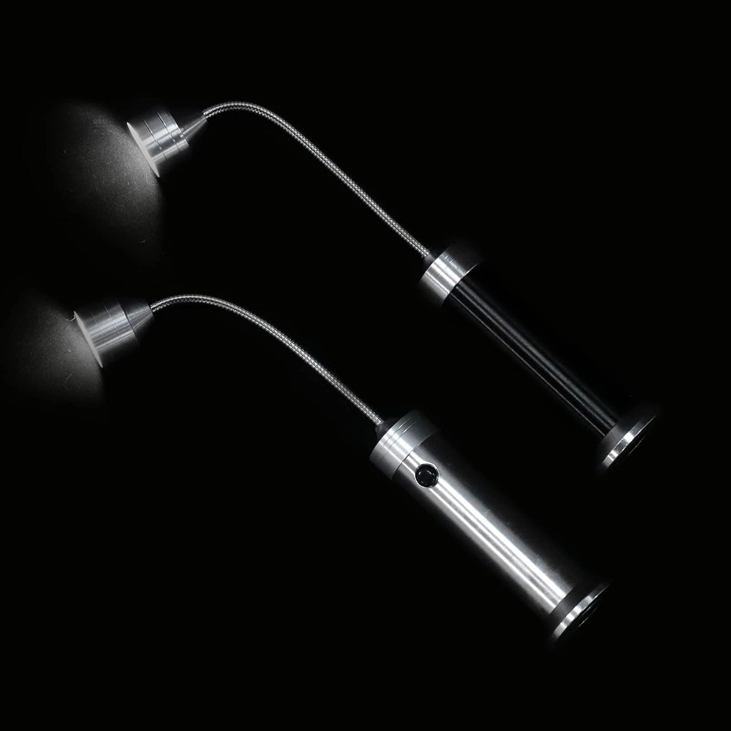 generic 2pcs Barbecue Grill Light Bright LED BBQ Lights Flexible Weather Resistant Task Lighting Barbecue Grilling Works Black : Patio, Lawn & Garden