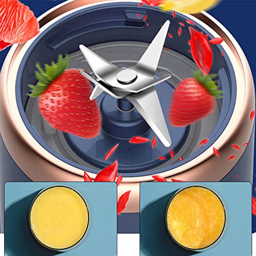 Liquidificador portátil Smoothie | Liquidificador portátil de suco fresco 1800mAh USB recarregável -