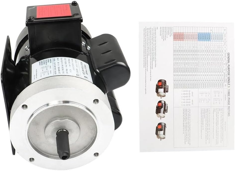 for 2HP 115/230V General Purpose Motor 3450RPM Electric Motor 56C Single Phase