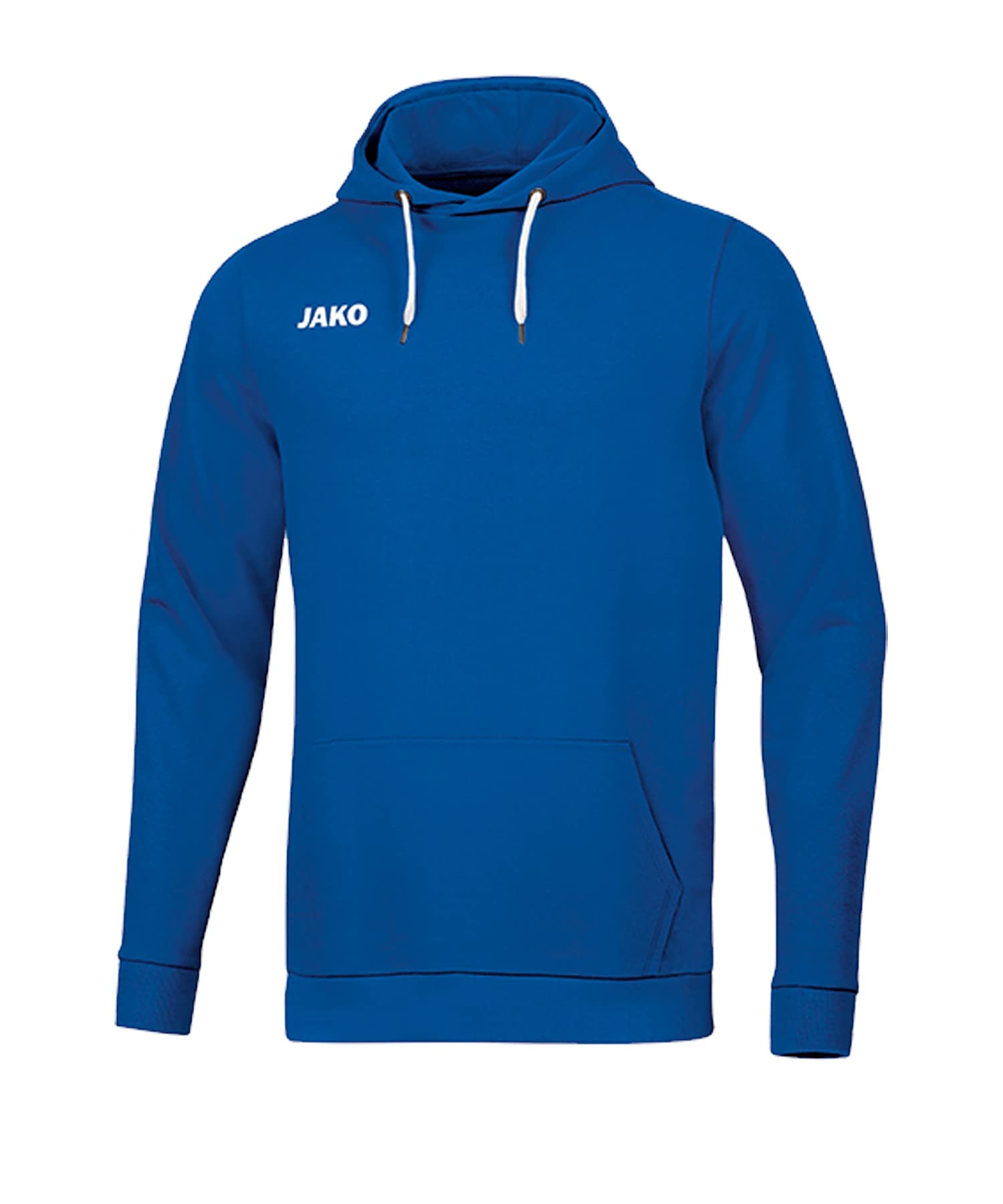 JAKO Men's Base Hooded Sweatshirt, Royal, 4XL