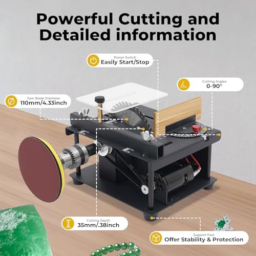 MXBAOHENG 200W Mini Table Saw