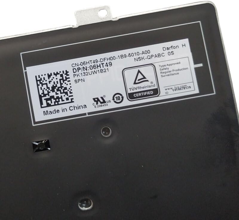 New Backlit Spanish Keyboard for DELL Latitude 7310 E7310 2-in-1 06HT49 with Backlight