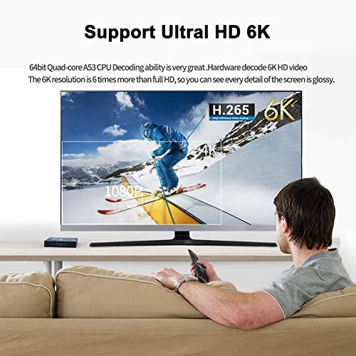 Sidiwen Android 10.0 Tv Box, Android Box 4Gb Ram 32Gb Rom Allwinner H616 Quad-Core Smart Android Tv Box thumb #5