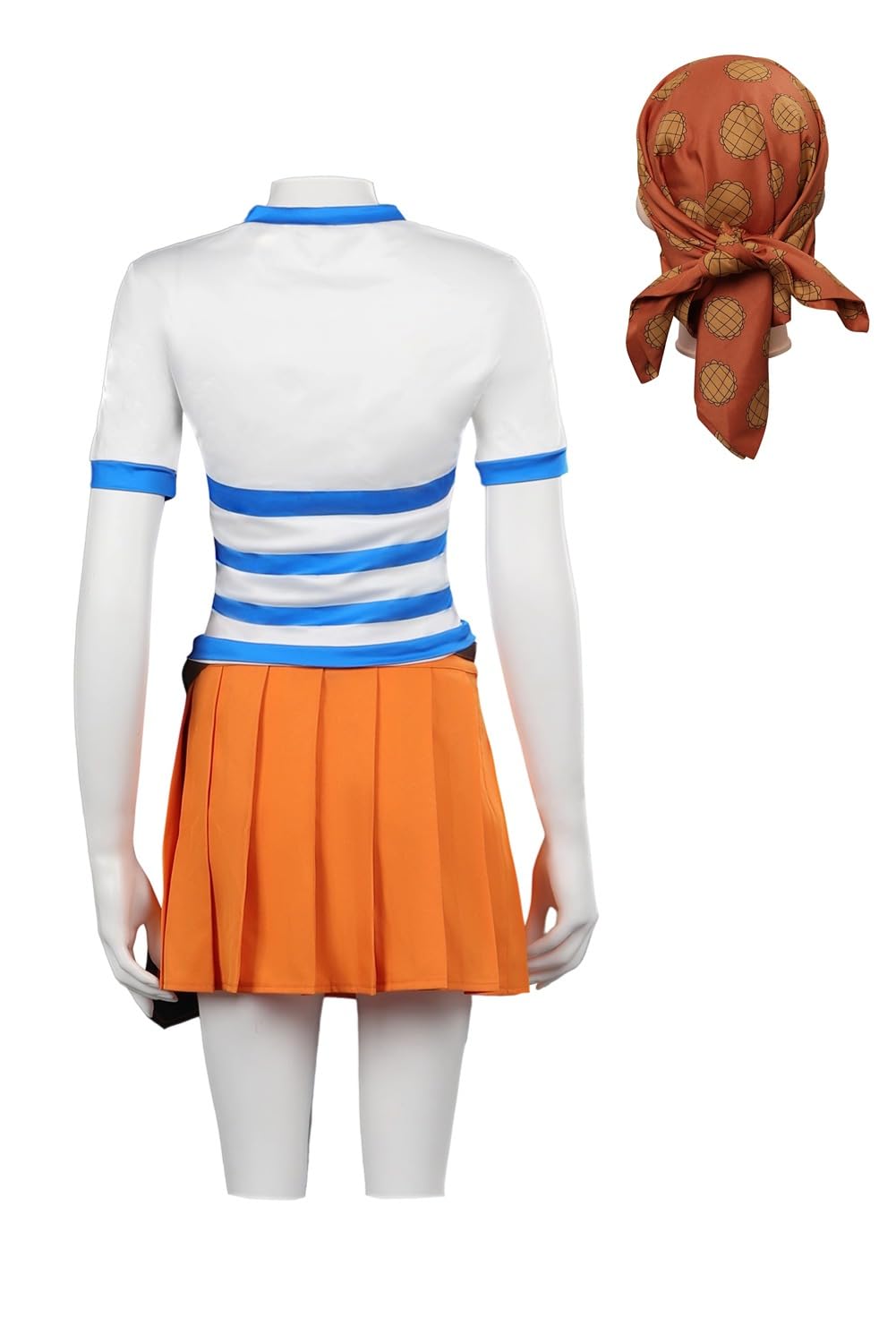 Anime Costume Donne Cosplay Striped Top Rock Belt Outfits Version Halloween Carnevale Party Suit
