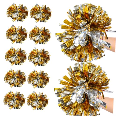 Pompons de Cheerleading Métalliques pour Animer vos Matchs de Basket et Spectacles de Danse