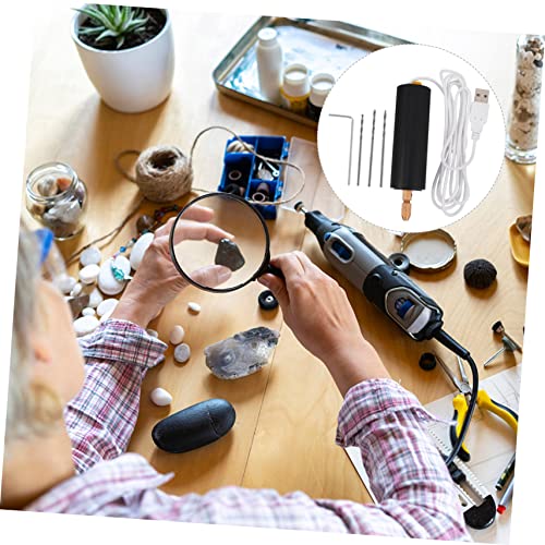 Taladro eléctrico mini USB para manualidades miniatura 4