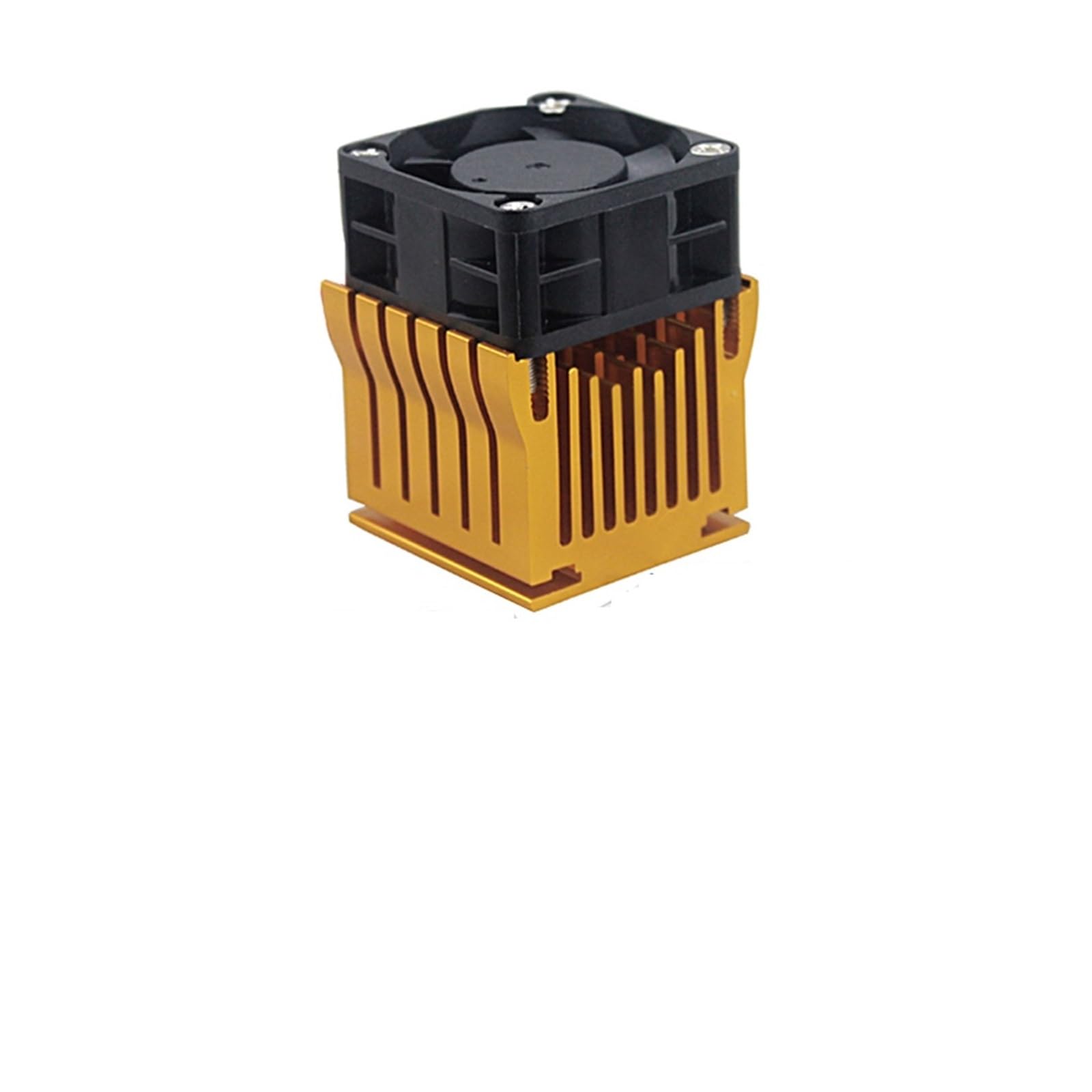 Refroidisseur de radiateur 12V avec ventilateur 40mm noir pour composants PC