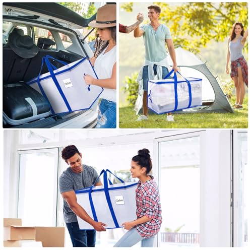 ZFWDSY Lot de 8 Sacs de déménagement,Cartons Déménagement Sacs de Rangement – vue 6