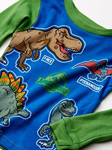 Jurassic World Boys' 4-Piece Cotton Pajama Set3