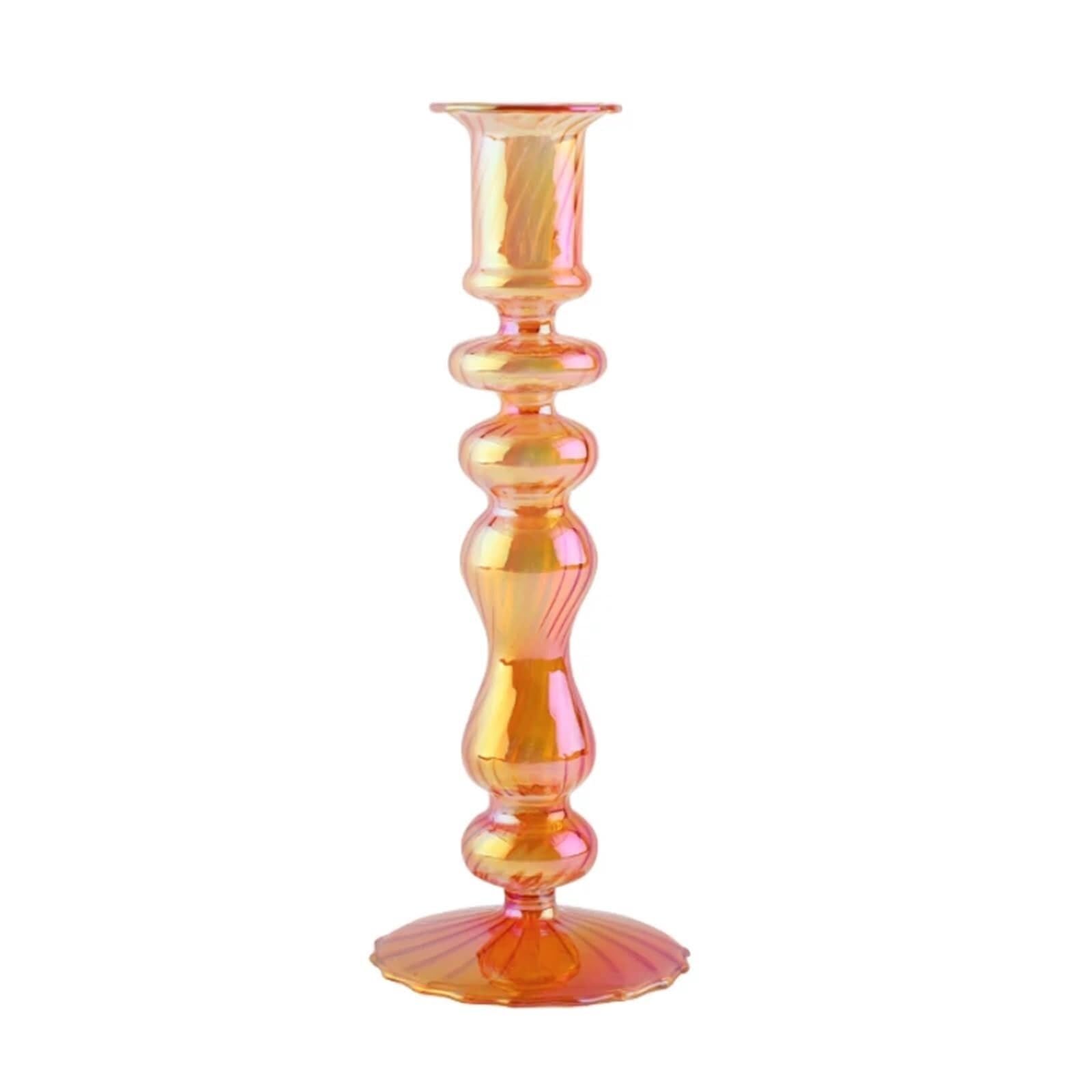 Candle Holders Candlesticks Taper Candle Holders Tall Decoration Party Glass Vase Home Decor Wedding(Style2)