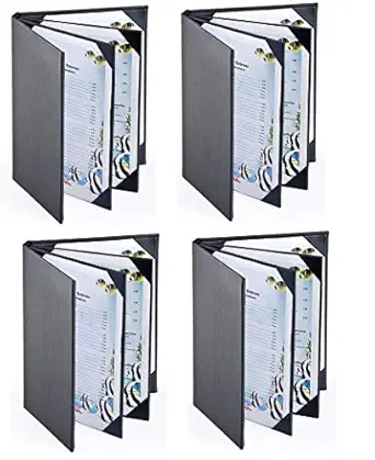 NJ Restaurant Leather Menu Covers Holders 9x12