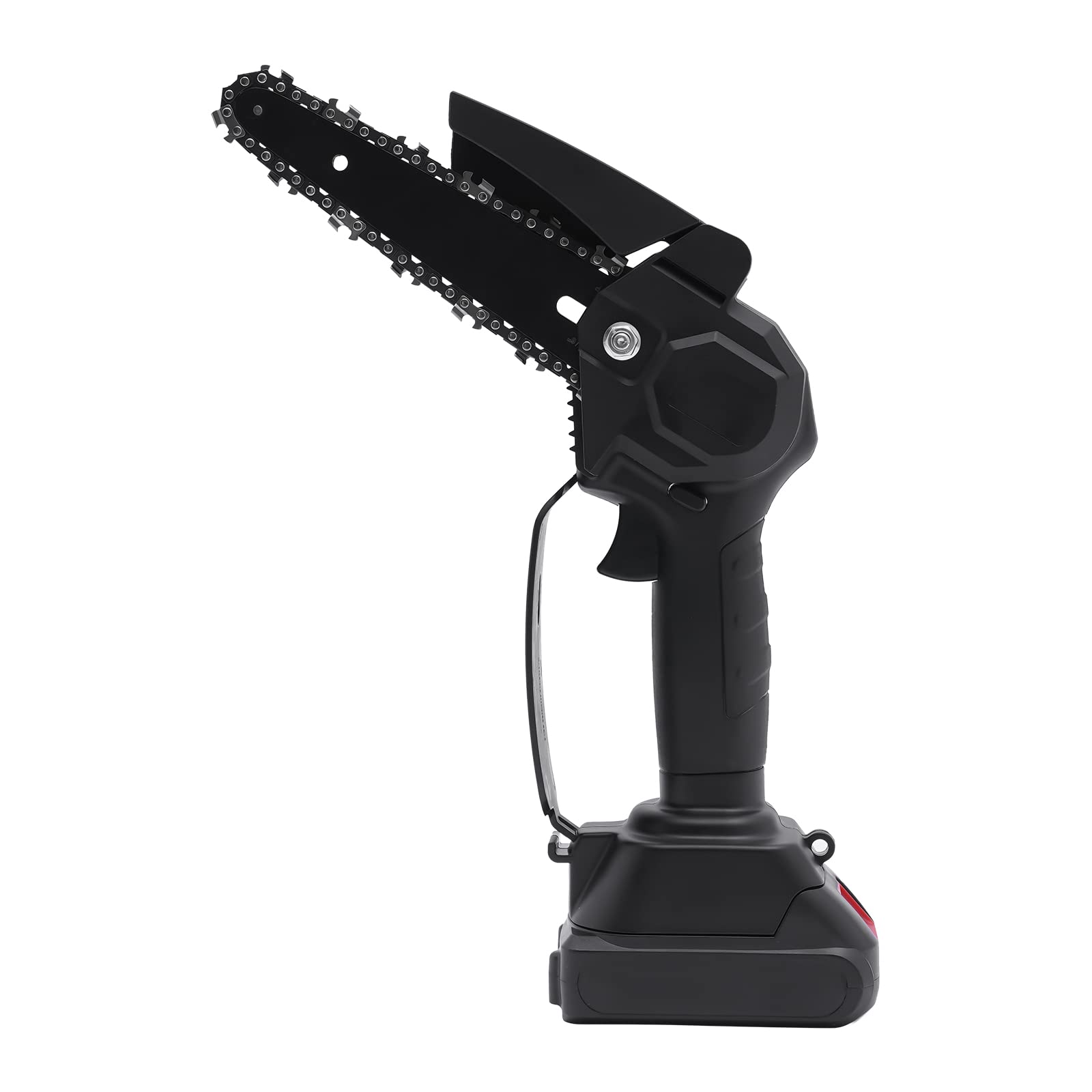 Scie télescopique sans fil 2 en 1 CC 21 V 1500 mAh - Base de scie à tige utilisable sur bois 550 W - Scie à élaguer haute sans fil pour différents travaux de jardinage
