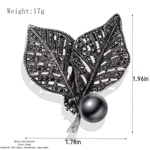 Image of Brooch Pins For Women Fashion Elegant Brooches Lapel Badges Coat Sweater Scarves Shawl Dress Accessory Wedding Party Prom Jewelry
