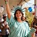 DOITOOL Statue of Liberty Headband Statue of Liberty Crown Costume Accessory for Halloween Independence Day Parades Christmas Party Birthday Cosplay, Image 4 DOITOOL Statue of Liberty Headband Statue of Liberty Crown Costume Accessory for Halloween Independence Day Parades Christmas Party Birthday Cosplay, Image 4