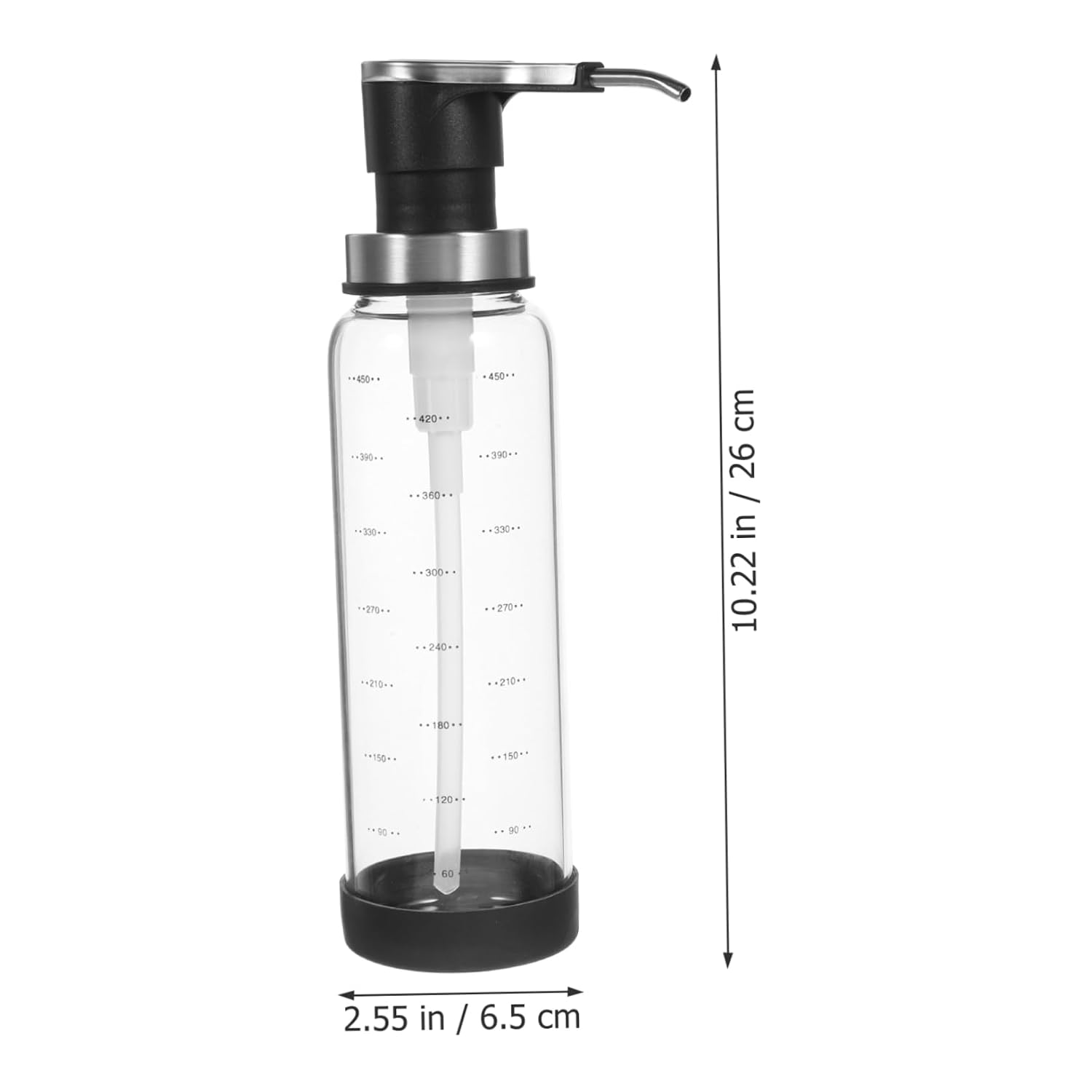 Syrup Dispenser Pump Bottle Mini Condiment Squeeze Bottles Sauce Dispenser for Bar Kitchen