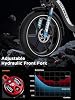HITWAY BK6SPRO Elektrofahrrad Faltbares All-Terrain E-Bike mit 20 Zoll Fat Reifen 48V 18Ah Akku 250W Motor 25 km/h 7-Gang Schaltung und 3-stufiger E-Schaltung 60-140 km #1