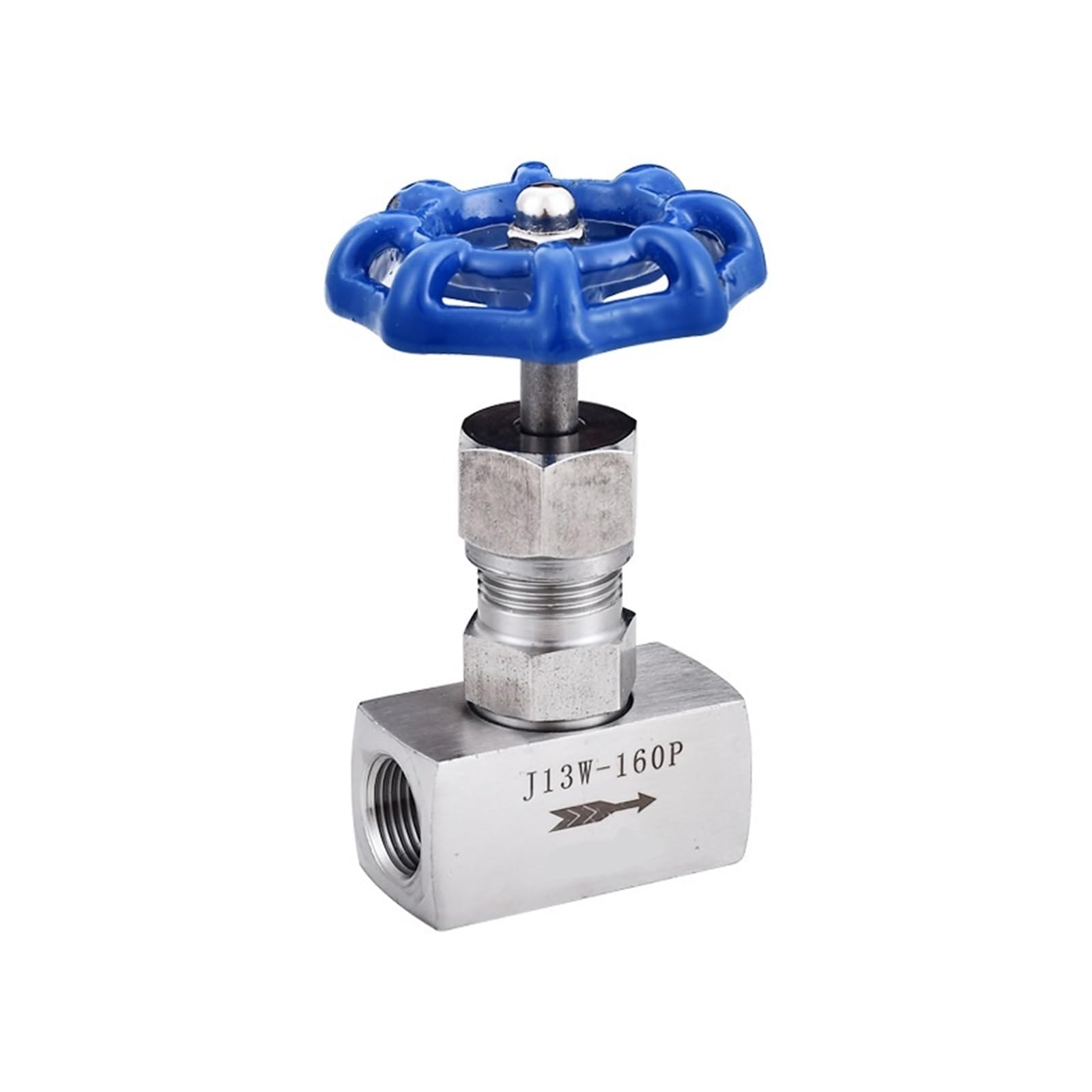 Válvula de parada de alta presión J13W-160P con rosca interna 304-G1 para control de manómetro