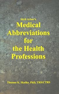 Idyll Arbors Medical Abbreviat