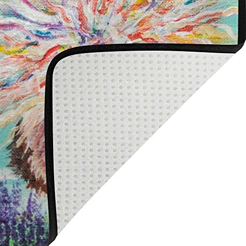 Tapis alpaga anti-peluche en velours épais pour préserver votre intérieur - 5