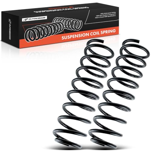 A-Premium 2-Pack Front Suspension Coil Spring Set Compatible with Jeep