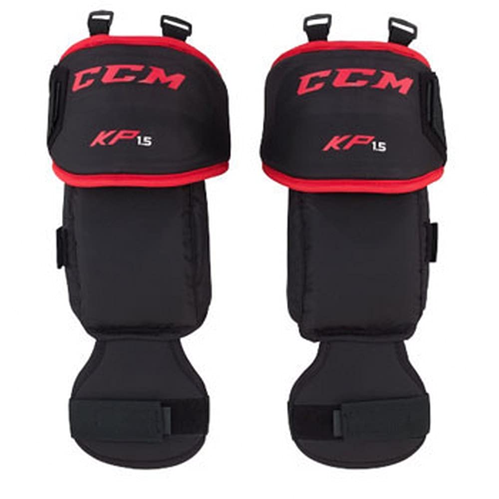 CCM KP 1.5 Knee Guard Youth, Couleur:Black, Taille:Youth
