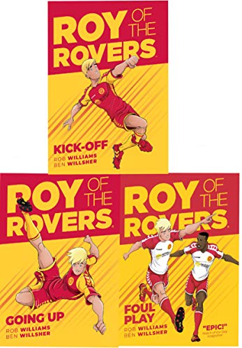 Image of Roy of the Rovers Graphic Novl 3 Books Collection Set (Kick-Off, Foul Play, Going Up)