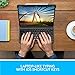 Logitech Slim Folio Pro Backlit Bluetooth Keyboard Case for iPad Pro 11-inch (1st, 2nd, 3rd, 4th gen - 2018, 2020, 2021, 2022) - Graphite