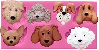 Voxloud Com Toporchid Belle Animal Chat Chien Forme Silicone Gateau Moule Bakeware Moule Pour Bande Dessinee Bande Dessinee Argile Fondant Gateau Decoration Outils Patisserie Moules Ronds