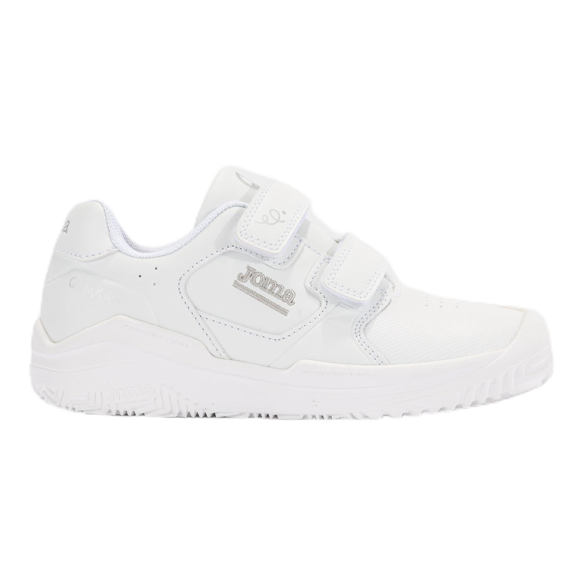 Joma Ginkana Series Sneaker, White, 7 UK Child