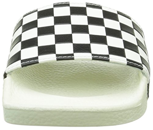 Vans Vans Girls Sandals, White Checkerboard White Black, 4.5 Big Kid
