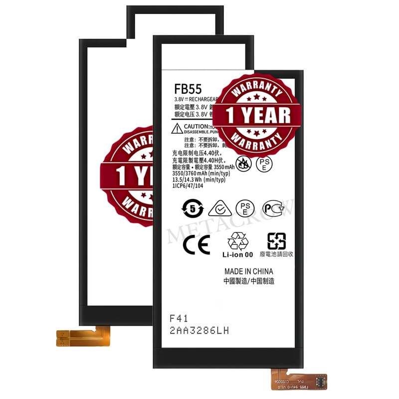 Image of Original FB55 Battery Compatible for Motorola Moto X Force (Moto X Force Dual SIM) (XT1580, XT1581) | Droid Turbo 2 (XT1585) - (3760mAh) - 1 Year Warranty JK1